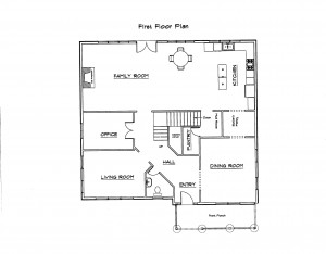 first floor plan military